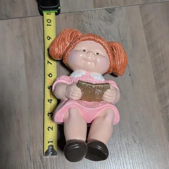 Vintage 80s Cabbage Patch Porcelain Sitting Figurine - Picture 6 of 6